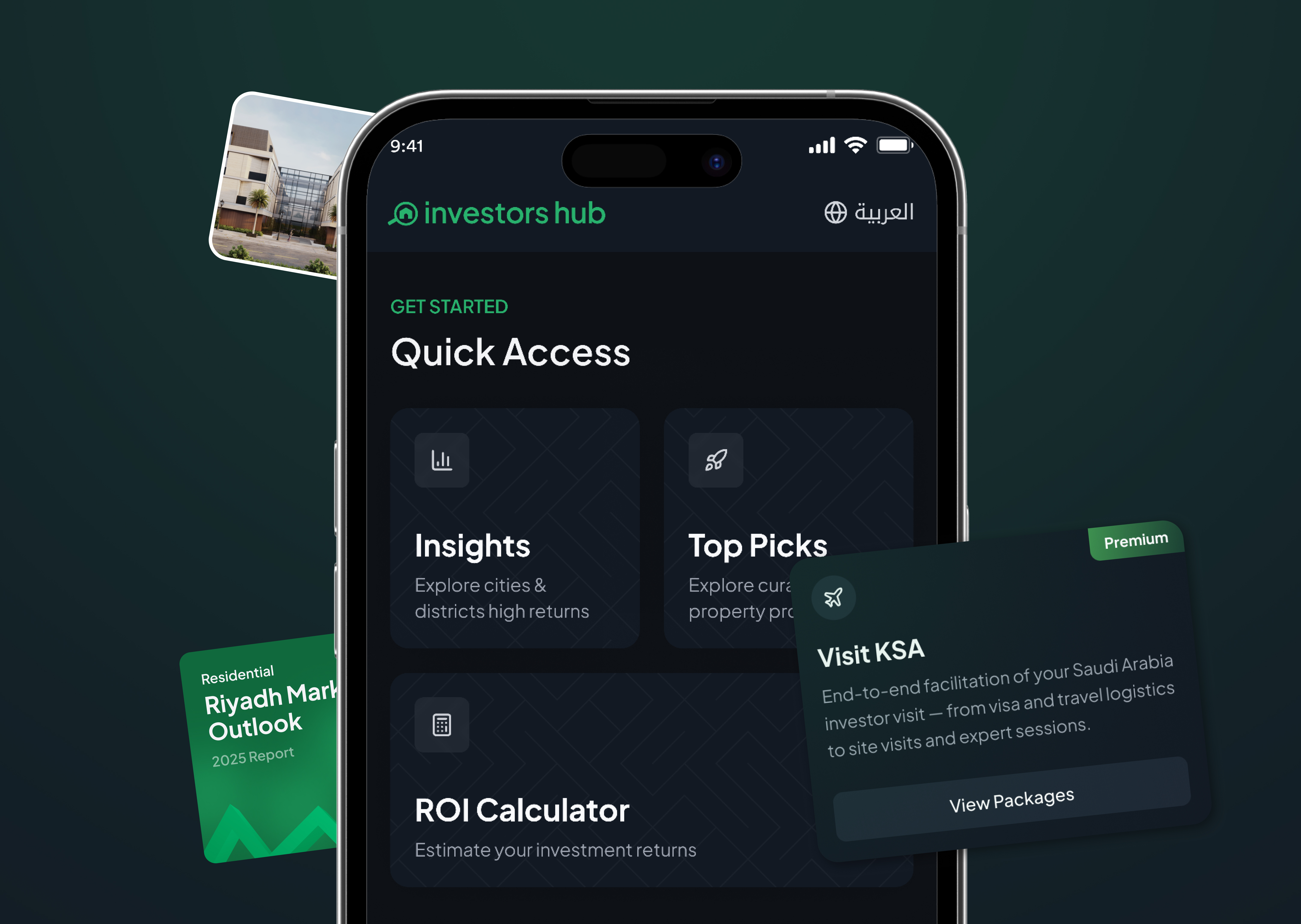 Investor Hub preview